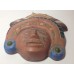 Aztec Mayan Warrior Chief Southwestern Terra Cotta Hanging Decor Tribal Mask    123279895934